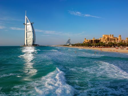 Strand i Dubai